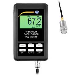 PCE Instruments Vibrations-Datenlogger PCE-VDR 10 bis 199,9 m/s² Echtzeitmessung RS-232 USB Speicher LCD