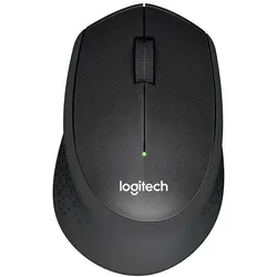 Logitech M330 SILENT PLUS kabellose Maus - schwarz