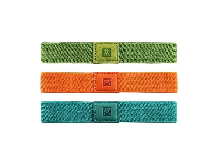 Zwilling Ensemble de bandes élastiques pour accessoires sous vide Zwilling Bleu-vert-orange