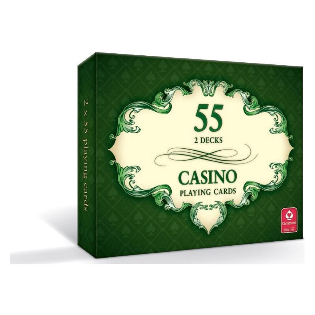 Cartamundi Casinokarten 2 x 55 l. (Deutsch) (45097479)