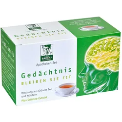 Apotheken-Tee Gedächtnis 20 St