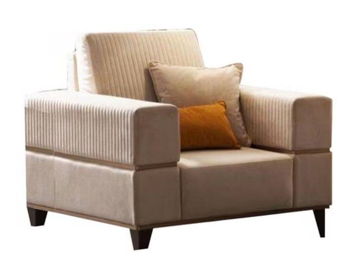 Xlmoebel Loungesessel Relax Sofa Textil in elegantem Design für modernen Lifestyle (1-St., Sessel), Hergestellt in Italy