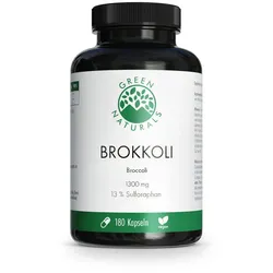GREEN NATURALS Brokkoli + 13 % Sulforaphan vegan 180 St