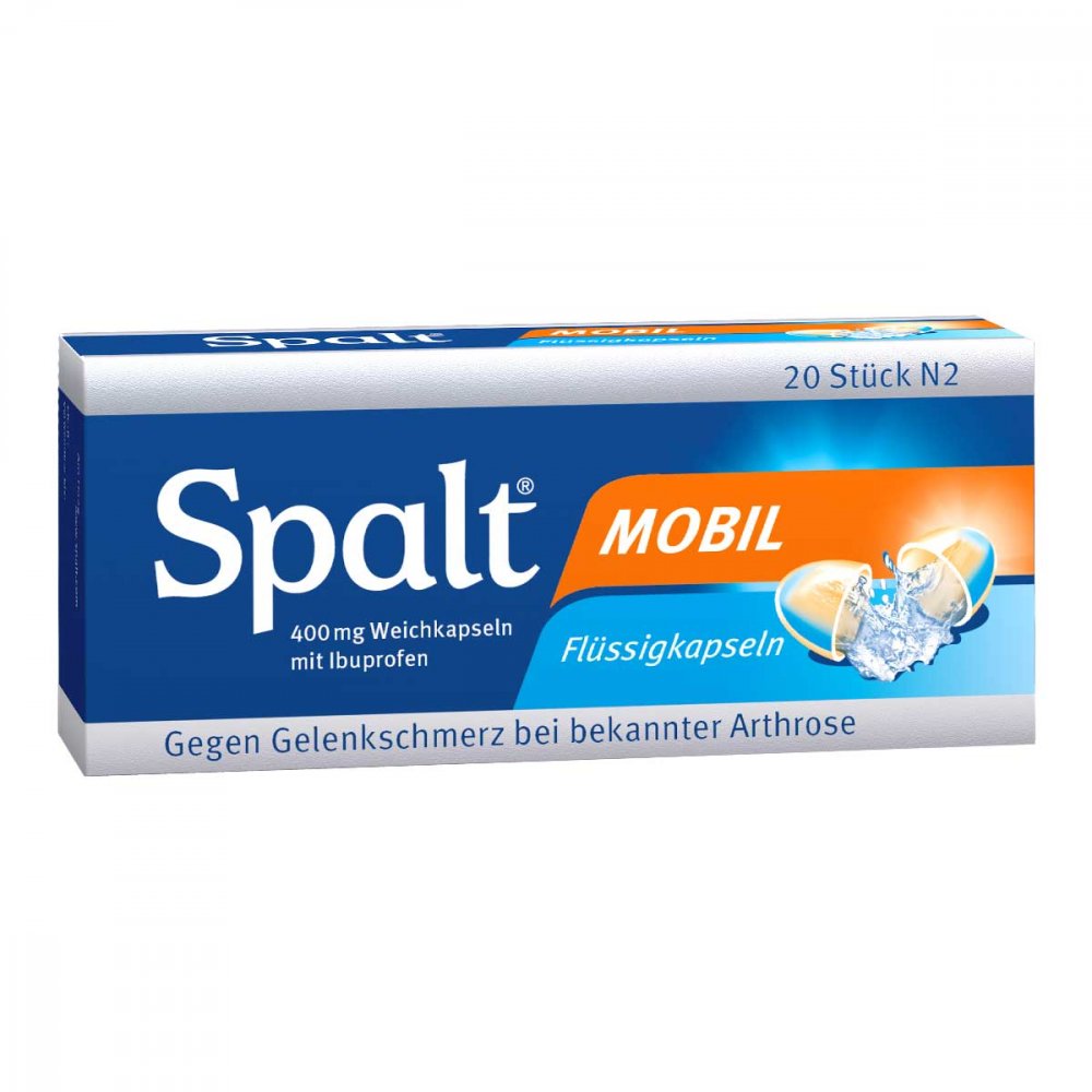 PharmaSGP GmbH Spalt Mobil 400mg Weichkapseln 00128533