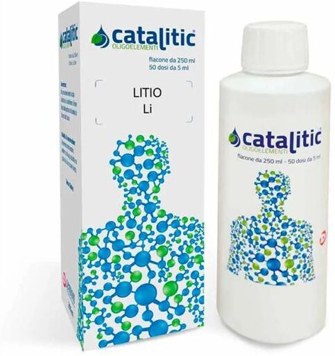 Cemon Litio (Li) Oligoelemento Catalitico 250 ml Integratore Alimentare per Equilibrio Emotivo