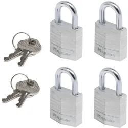 Master Lock® Vorhängeschlösser silber
