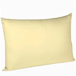 fleuresse Bettwäsche Mako Satin Colours 009100-0215 vanille Kissenhülle 50x70 cm