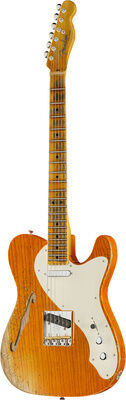 Fender 50s Thinline Tele SOT HR Sunset Orange Transparent