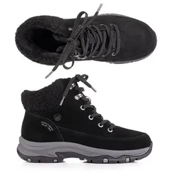 SKECHERS Damen-Bootie Trego Snow Breeze Materialmix Hands Free Slip-ins®