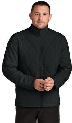 Mercer+Mettle MM7202 Quilted Liner Jacket in Deep Black size Small   Polyester