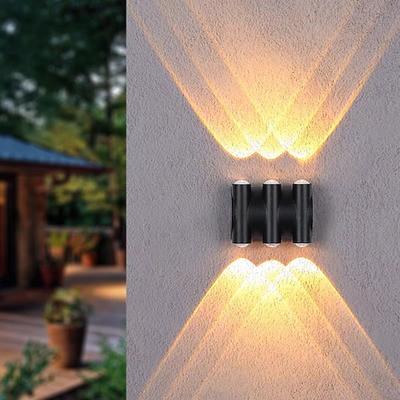 Led im freien wand lampe up/unten beleuchtung innen wasserdicht ip65 wand lampe moderne schlafzimmer lampe