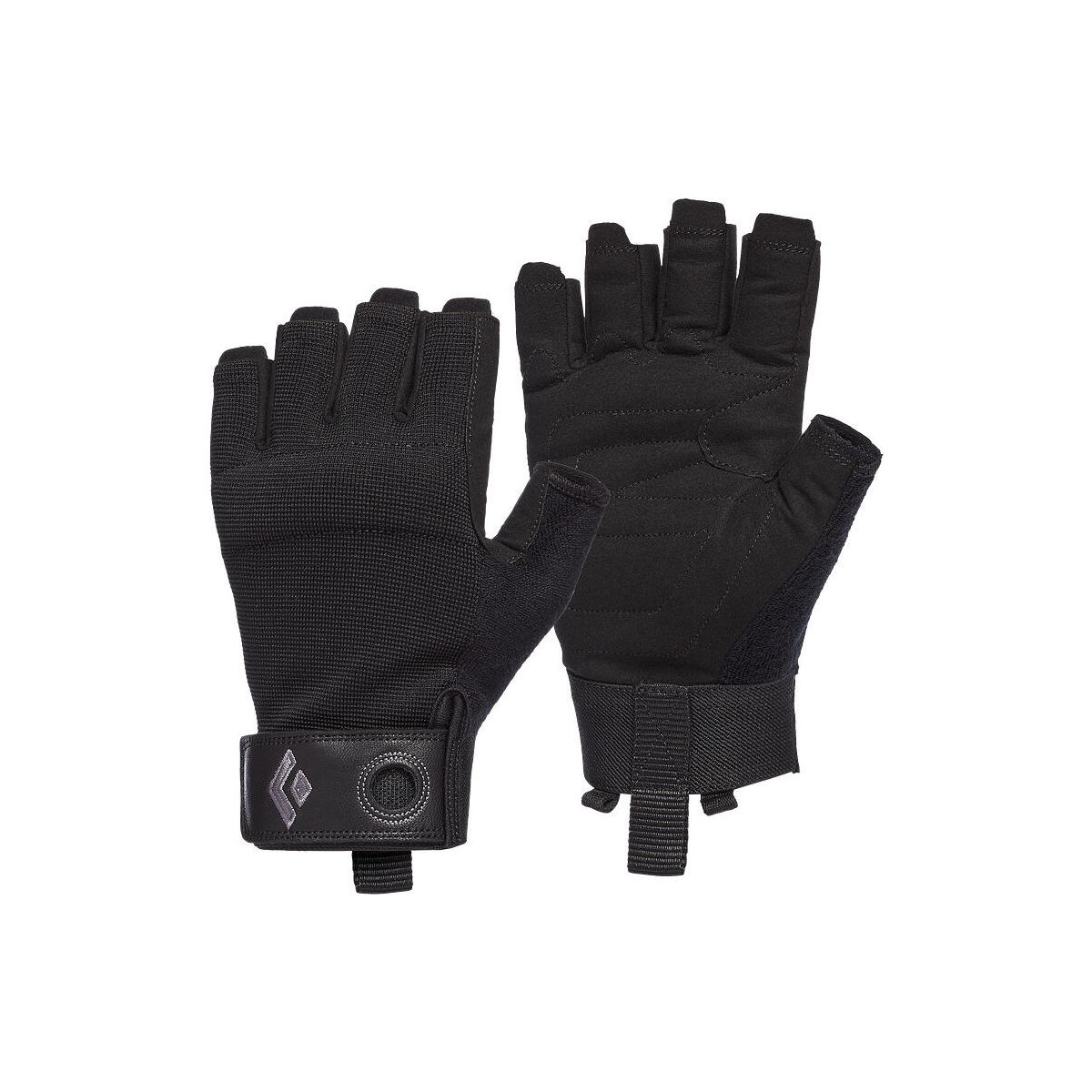 Black Diamond Crag Half-finger Gloves black (0002) LG_ BD8018640002LG_1