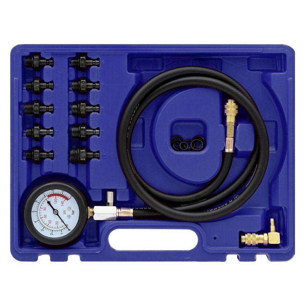 Kunzer 7ODT01 Öldrucktester 12-teilig, im Koffer (7ODT01)