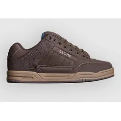 Globe Tilt Skateschuhe brown / blue / tartan Gr. 12.0