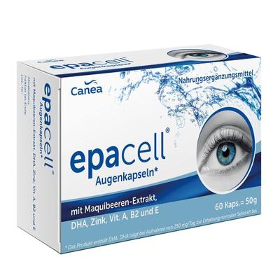 Epacell Augenkapseln m.Maquibeere Dha+Epa 60 St Kapseln