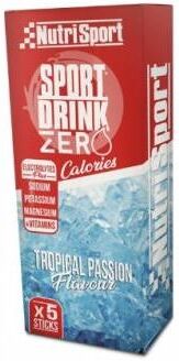 Nutrisport Sticks Sport Drink Zero ohne Koffein 5x3,5 gr Tropische