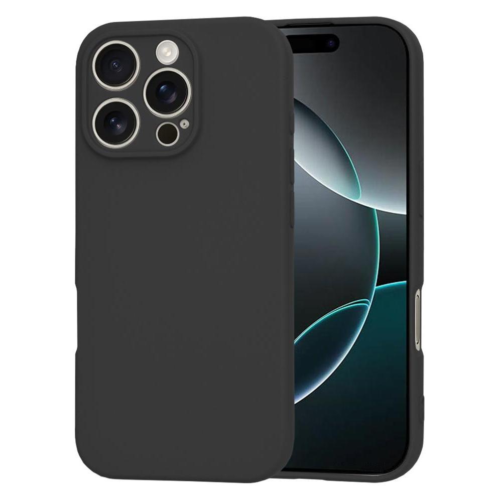 Techsuit - SoftFlex - iPhone 16 Pro - Black (Apple iPhone 16 Pro) (56361942)