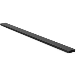 Hama, Kabelschutz + Kabelführung, Kabelkanal aus Metall, magnetisch, 90 x 5,6 x 1,6 cm, Schwarz (Kabelkanal, 90 cm)