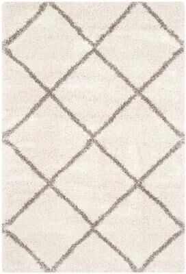 SAFAVIEH Hudson Shag Estella Diamond Trellis 2-inch Thick Rug