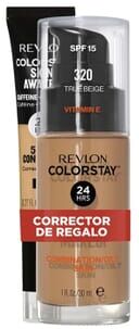 Revlon Colorstay 24H #320 True Beige + Corretor Colorstay Skin Awaken