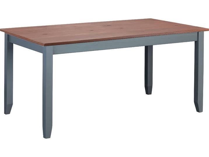 Esstisch INTER LINK Luzern , braun (braun, grau, grau, braun), B:160cm H:75cm T:90cm, Tische, Esstisch, im Landhaus Stil