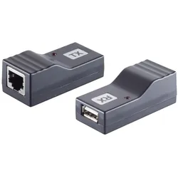 Shiverpeaks, Verlängerungskabel, S/CONN maximum connectivity USB-Verlängerungs SET über Cat 5e / Cat 6 Kabel Übertragung bis zu 50... (50 m, RJ45, USB-A)