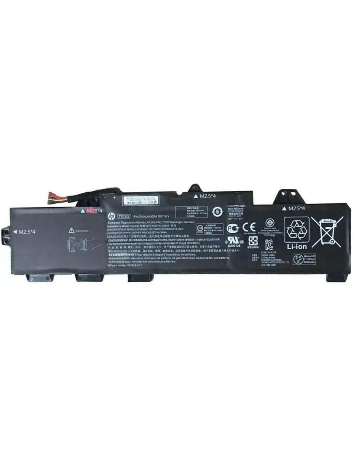 HP I Battery 3C 56 Wh 4.85 Ah LI TT03056XL-PL