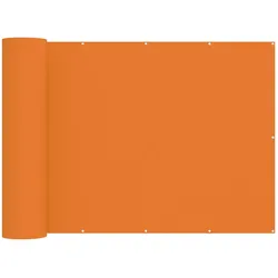 vidaXL Balkon Sichtschutz 180 x 1000 cm Polyester Orange
