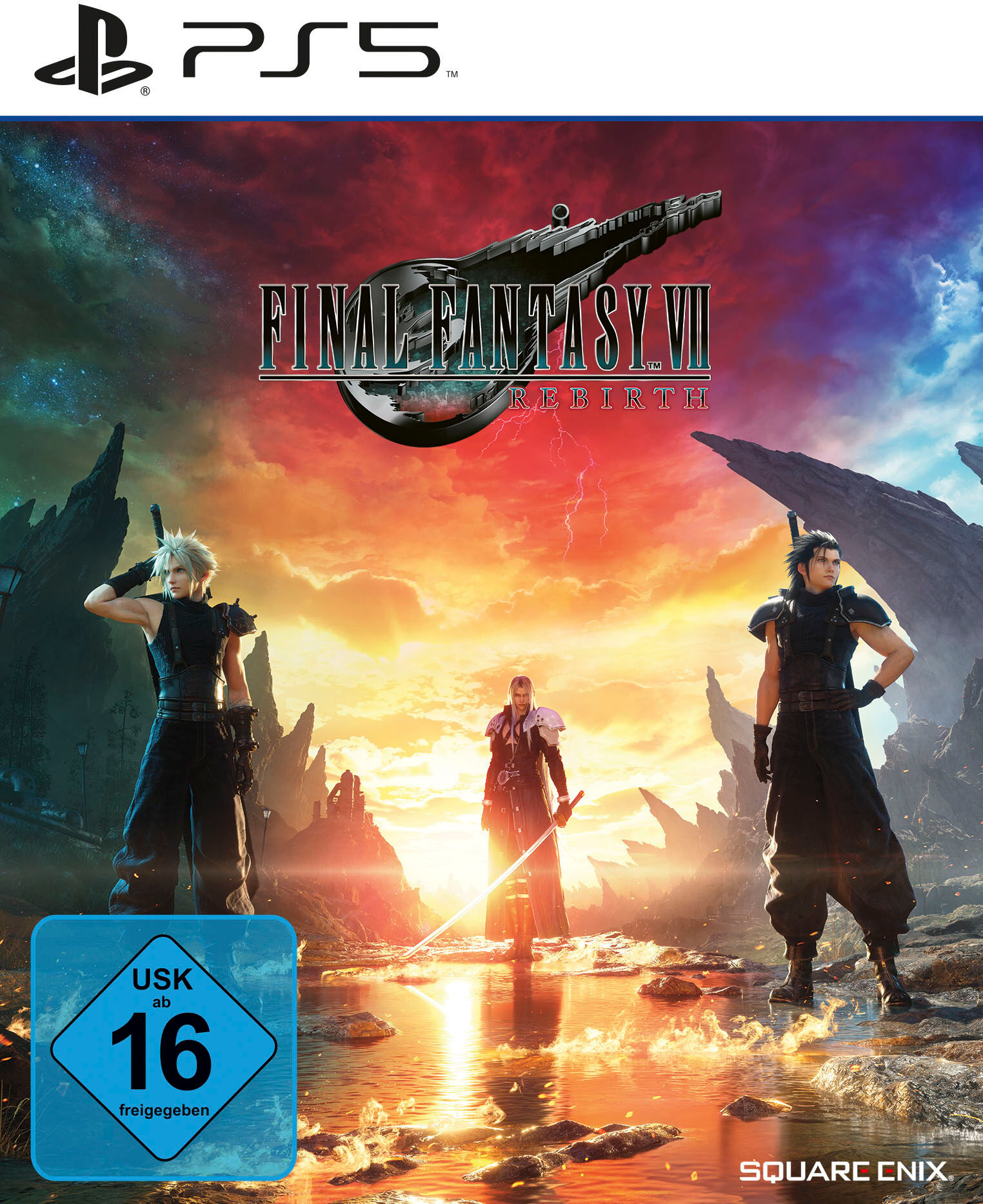 SQUAREENIX Spielesoftware "Final Fantasy VII Rebirth", transparent (weiß, neutral), PlayStation 5, Spielesoftware, Spielesoftware