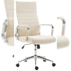 CLP Bürostuhl Kolumbus Stoff creme