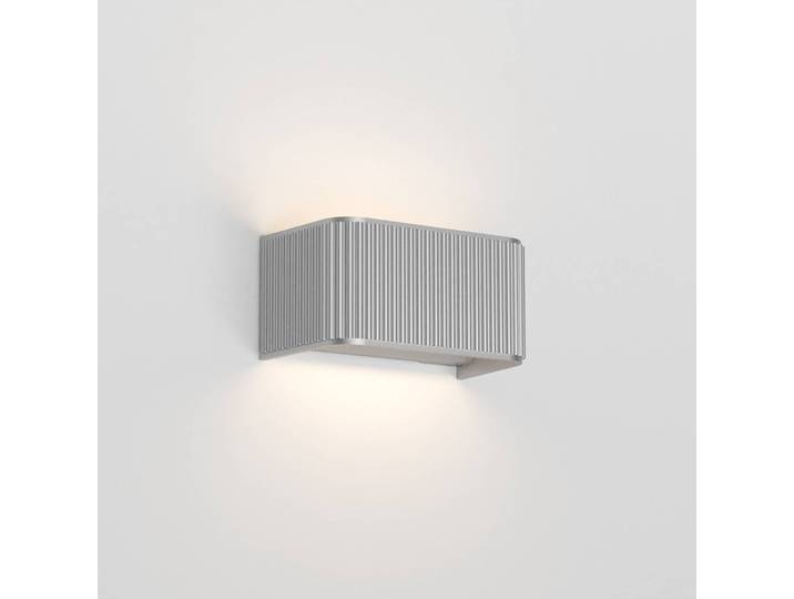 Rotaliana Designer Wandleuchte Dresscode W1, dimmbar, alu / grau / zink, für Wohn- / Esszimmer, Aluminium, Design, Wandlampe