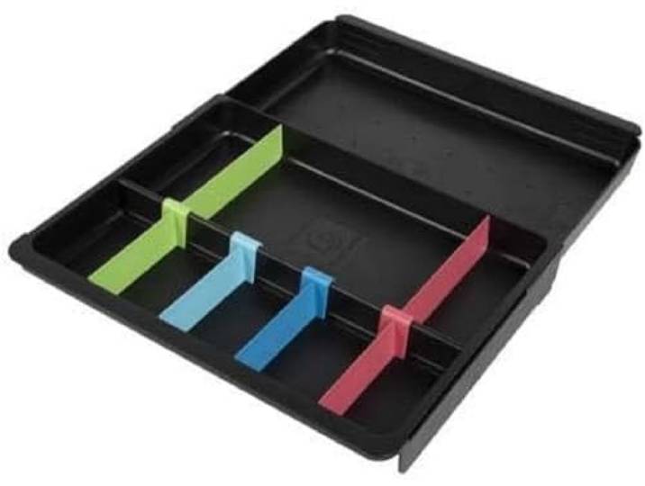Exacompta 3161928D 6er Pack Schubladeneinsatz für climate-neutral 1928 Schubladen Drawinsert, praktisch und robust, Schwarz, 6 Stück