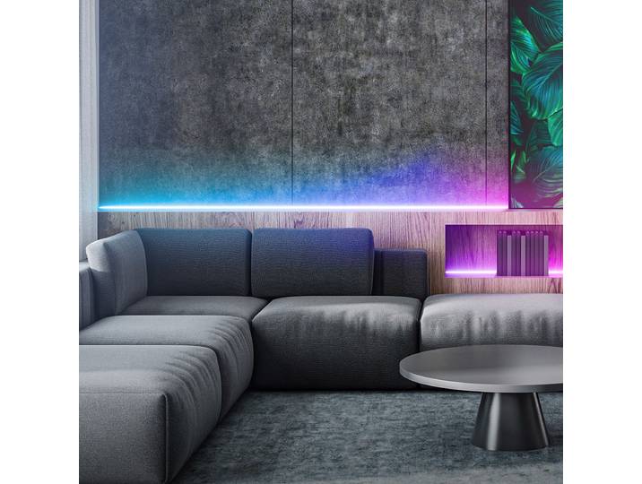 Guirlande lumineuse LED Magic Ø 0cm Blanc/Blanc