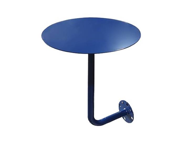 YUEKOPOU An der Wand befestigter Café-Tisch, Platzsparendes Regal for Cafés und kleine Räume(Blue,35 cm)