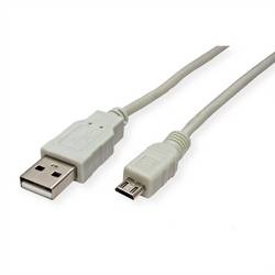 SECOMP STANDARD USB 2.0 Kabel, USB A ST - Micro S3153