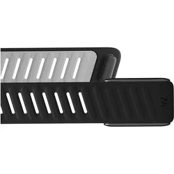 Whoop SportFlex Band (Silikon), Uhrenarmband, Schwarz