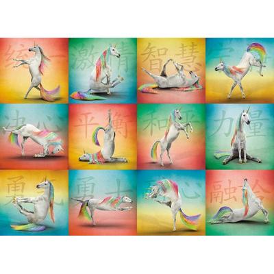 Unicorn Yoga 1000-Piece Puzzle
