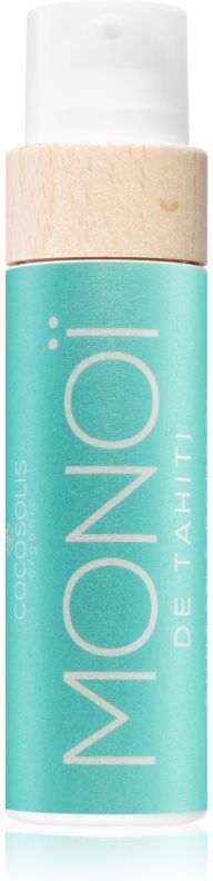 COCOSOLIS MONOI pflegendes und bräunendes Öl ohne Schutzfaktor mit Duft Tahitian Gardenia 110 ml