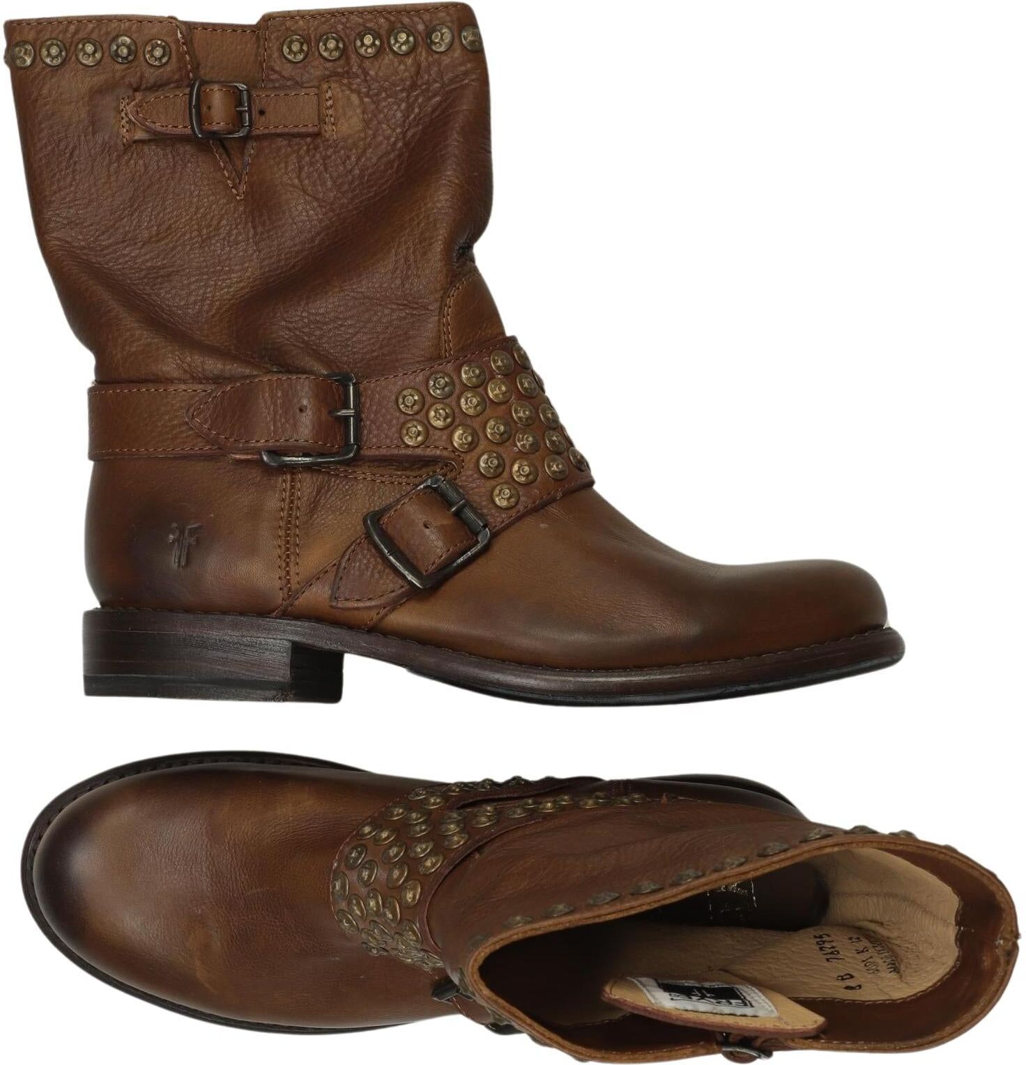 Frye Damen Stiefelette, Braun, Gr. EU 37, kein / Etikett - Second Hand
