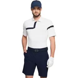 Galvin Green Polo Morley, weiss/navy
