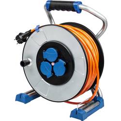 AS Schwabe 23641 Kabeltrommel 40 m Orange Schutzkontakt-Stecker