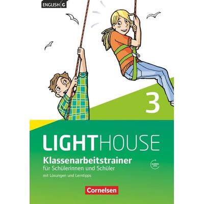 English G LIGHTHOUSE 3: 7. Schuljahr. Klassenarbeitstrainer mit Lösungen und Audios Online, Taschenbuch von Bärbel Schweitzer, Cornelsen Verlag