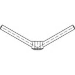 TOOLCRAFT TO-5454786 Knebelmuttern M20 DIN 80701 Messing 1 St.