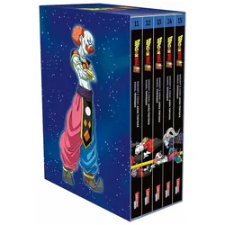 Dragon Ball Super, Bände 11-15 im Sammelschuber mit Extra, Comics + Manga von Akira Toriyama, Akira Toriyama (Original Story), Toyotarou