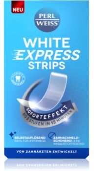 Perl Weiss White Strips Express tiras de branqueamento 4 un.. White Strips Express