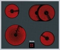 Miele KM6024LPT herdgebundenes 61cm Glaskeramik Kochfeld/Herdplatte 4 Zone(n)