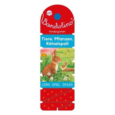 Bandolino. Tiere, Pflanzen, Rätselspaß, Gebundene Ausgabe von Friederike Barnhusen, Arena, 978-3-401-72018-0