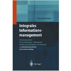 Integrales Informationsmanagement, Fachbücher von Paul Schönsleben
