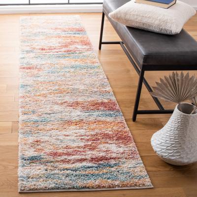 SAFAVIEH Calista Shag Bakhyt Abstract 1-inch Thick Rug