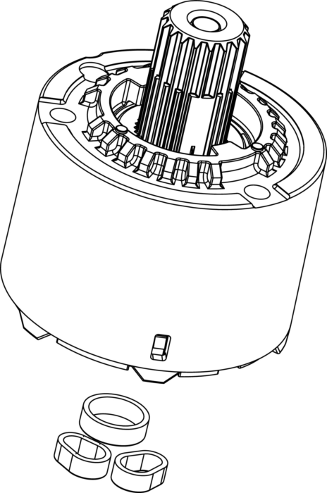 Ideal Standard 47 CYCLE, VALVE, Zst., B960571NU 124 Grad